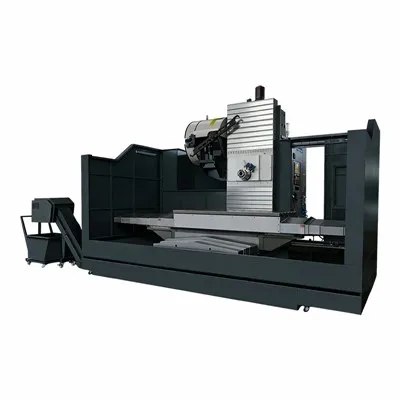 Liten horisontal CNC-fresemaskin